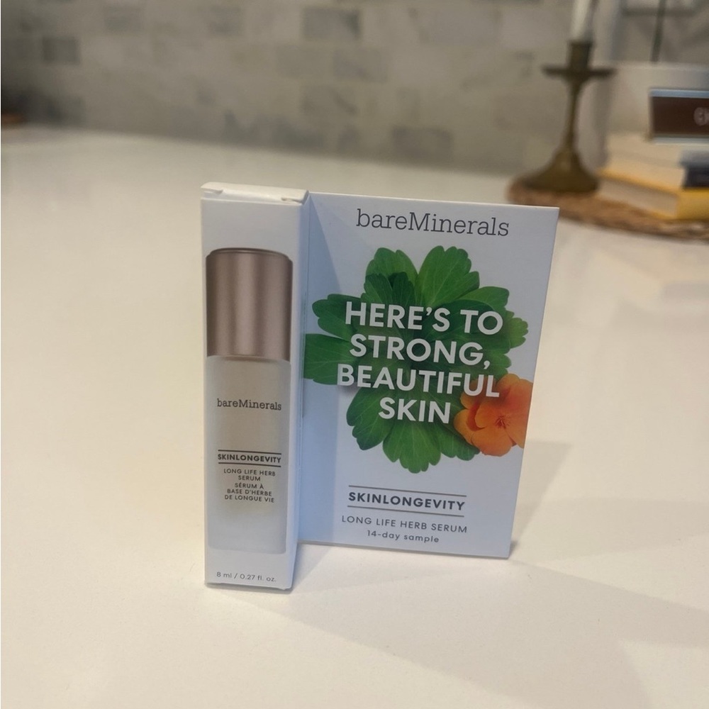 NWT! bareMinerals - Skinlongevity - Long Life Herb Serum - Mini!